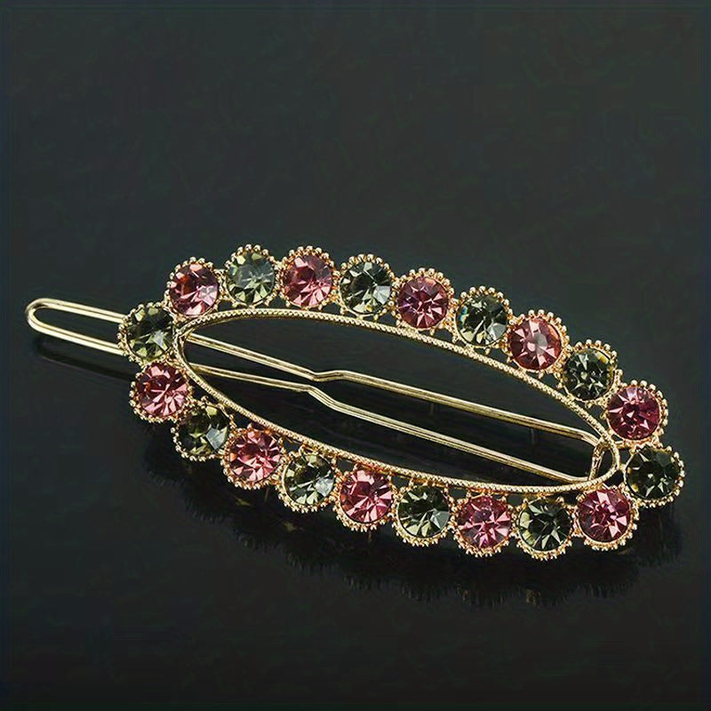 Rhinestone Hair Clip Side Clip Bangs Clip Hair Accessories Jewelry