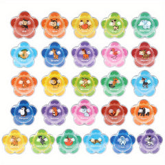 Floating Bath Learning Toys Alphabet Number Animal Water Play Set