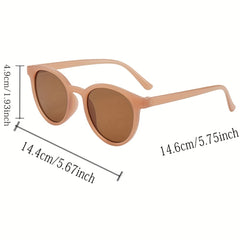 Retro Round Sunglasses Women Classic Vintage Driving Sun Glasses