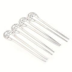Vintage Metal Hair Pin U Shaped Hair Pin Hair Accessories For Women