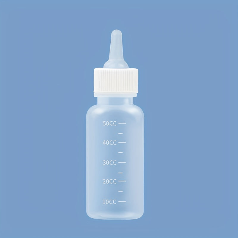 Pet Nursing Bottle 50-120ml Cats/Dogs Milk Feeding Silicone Nipple Supplies