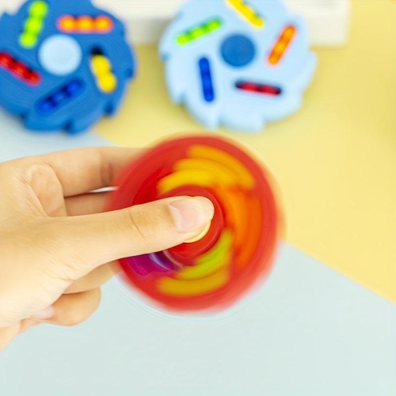 3pcs Magic Bean Gyroscope Fingertip Toy Spinning Ball Puzzle Decompression