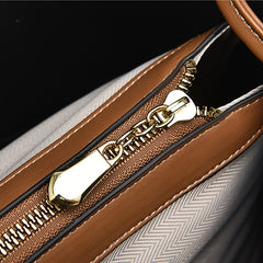 Checkered Pattern Shoulder Bag Vintage Style Crossbody Bag