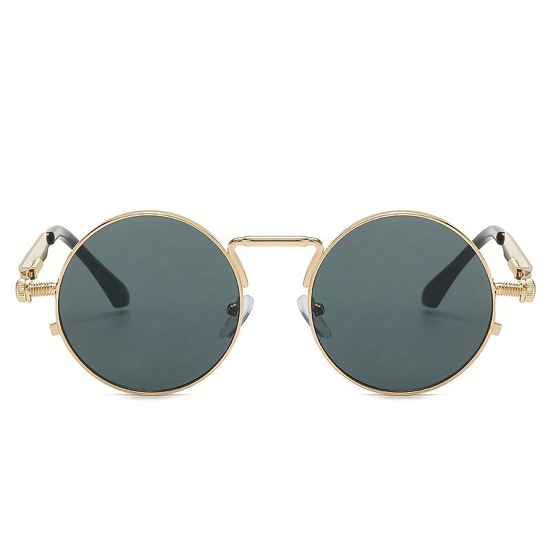 Steampunk Round Sunglasses UV400 Sun Shades