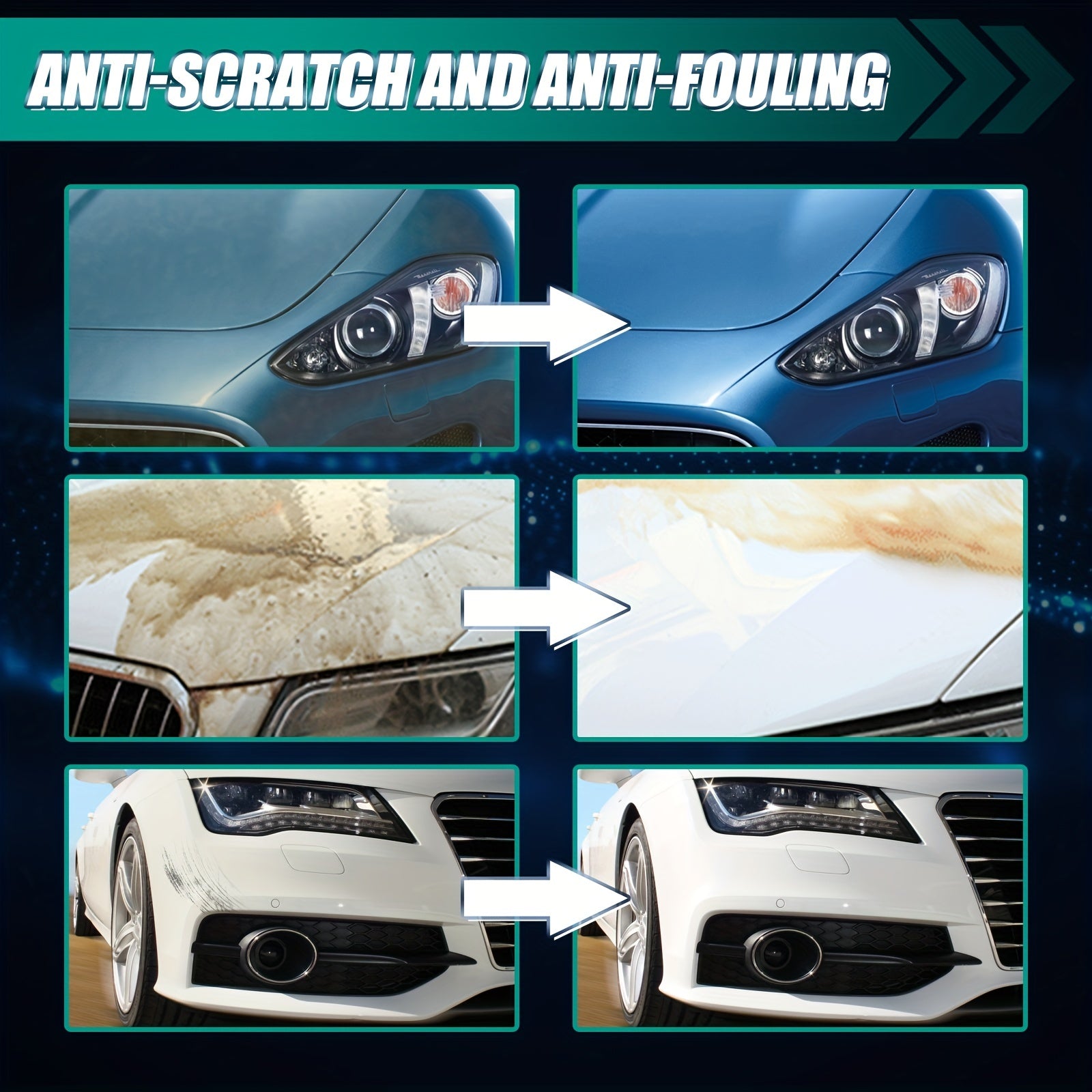 Automobile Dust proof Coating Spray Glazing Antifouling Liquid Agent
