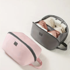 Portable Underwear Zipper Storage Bag Dustproof Organizer Travel Clothes Bag