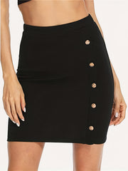 High Waist Bodycon Mini Skirt Casual Women's Clothing