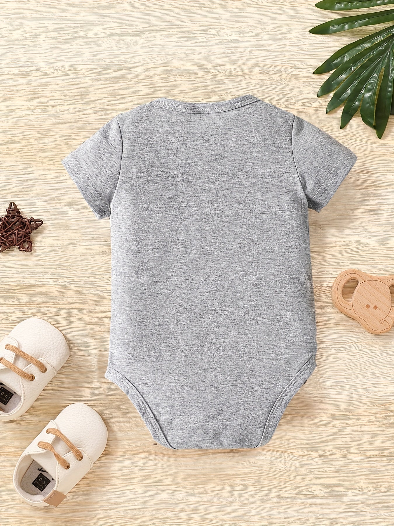 Baby Boys Daddy's Tattoos Onesie Short Sleeves Summer Onesies