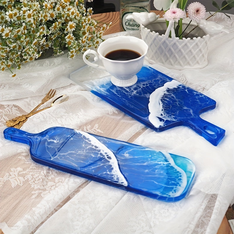 Resin Tray Moulds Epoxy Silicone Casting Decorative Moulds DIY Serving Board