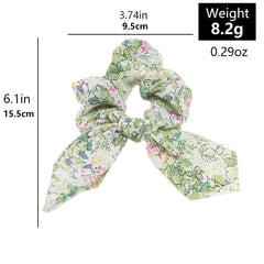 Floral Hair Ring Fabric Elastic Hair Rope Hair Accessories