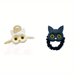 Silicone Cat Hair Claw Hair Clip Female Large Back Head Clip Cartoon Headwear