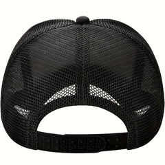 Funny Mesh Trucker Hat Y2K College Baseball Cap