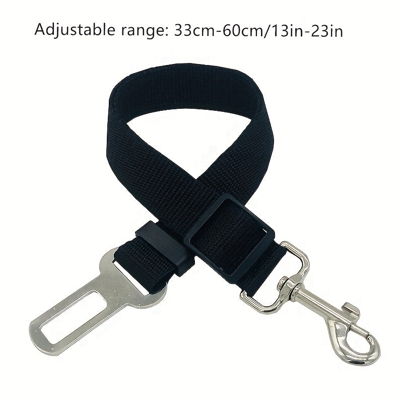Adjustable Dog Leash Pet Safety Belts Dog Car Seat Belt Pet Traction Rope