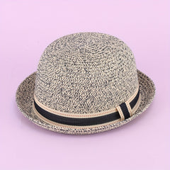 Brom Classic Bucket Hat Sunscreen Straw Hat Beach Jazz Hat