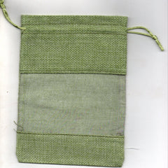 12pcs Makeup Storage Jute Bag Drawstring Gift Bag Linen Bundle Pocket