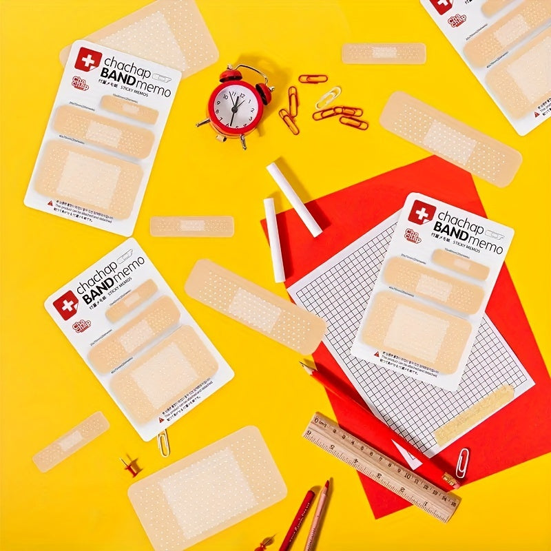 Bandage Sticky Notes 3 Ruler Shapes For Writing Marking Bookmarks