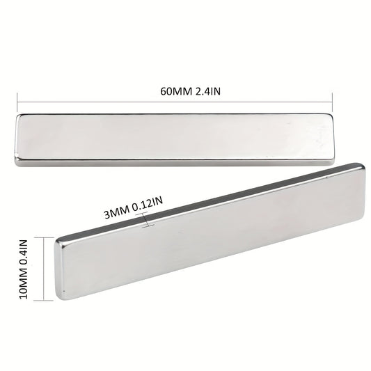 10pcs Strong Neodymium Bar Magnets for Fridge Garage Craft