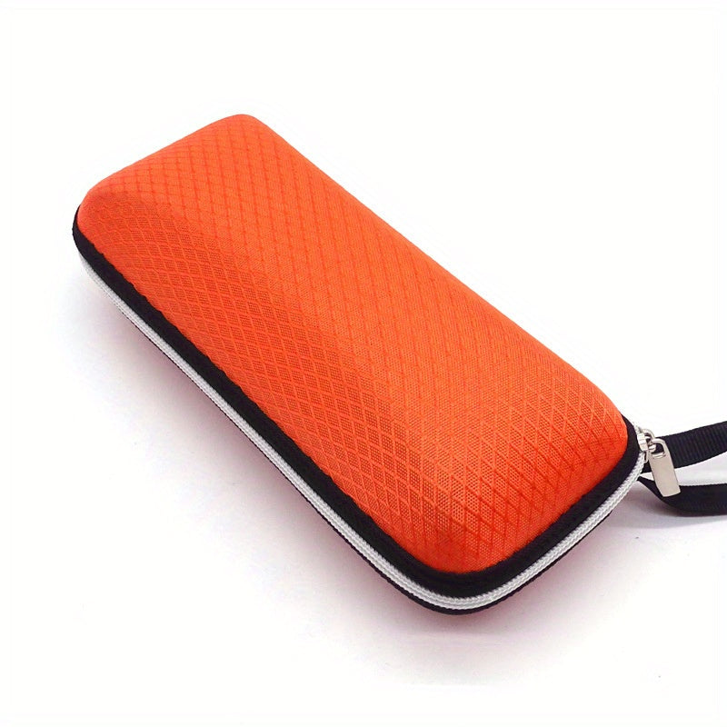 Zipper Eyeglasses Case Honeycomb Glasses Sunglasses Case Box Container