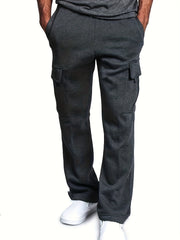 Classic Cargo Pants Men's Soft Drawstring Joggers