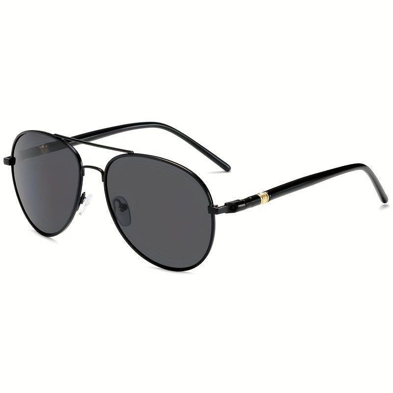 Men's Polarized Aviator Sunglasses Metal Frame
