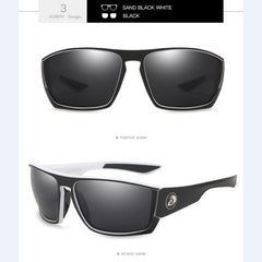DUBERYU Large Frame Polarized Sports Sunglasses for Men