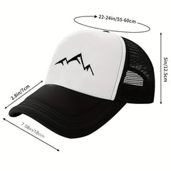Mountain Dad Hat Soft Cotton Mesh Baseball Cap