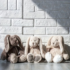 Long Eared Rabbit Plush Doll Easter Wearable Animal Rabbit Plush Doll