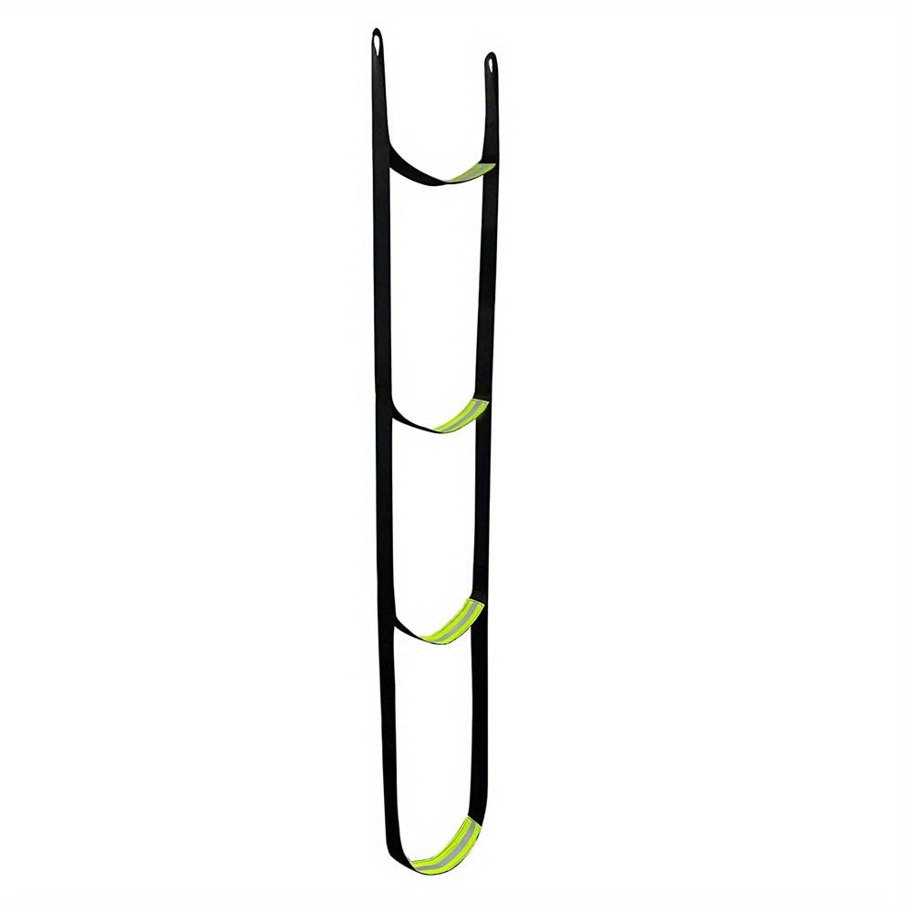 Heavy Duty Climbing Aider Saddle Platform Sticks Webbing Ladder Strap
