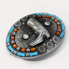 Turquoise Belt Buckle Western Jeans Accessories Cowgirl Cowboy