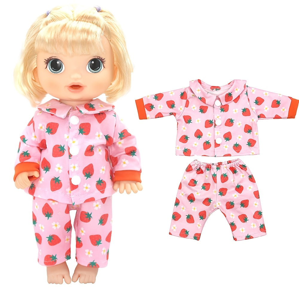 Doll Clothes Set for 12 inch Dolls Jumpsuits Children's Favorite Gift