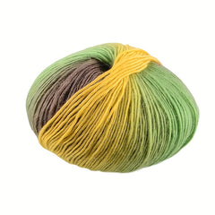 100% Wool Rainbow Yarn for Hand Knitting Gradient Crochet DIY Sweater
