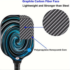 Pickleball Paddles Set Of 2 with Enhanced Honeycomb Core