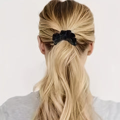 12pcs Velvet Scrunchies Hair Tie Elastic Ponytail Holder Hair Ring