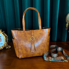Vintage Bohemian Tote Bag Retro Handbag & Shoulder Purse