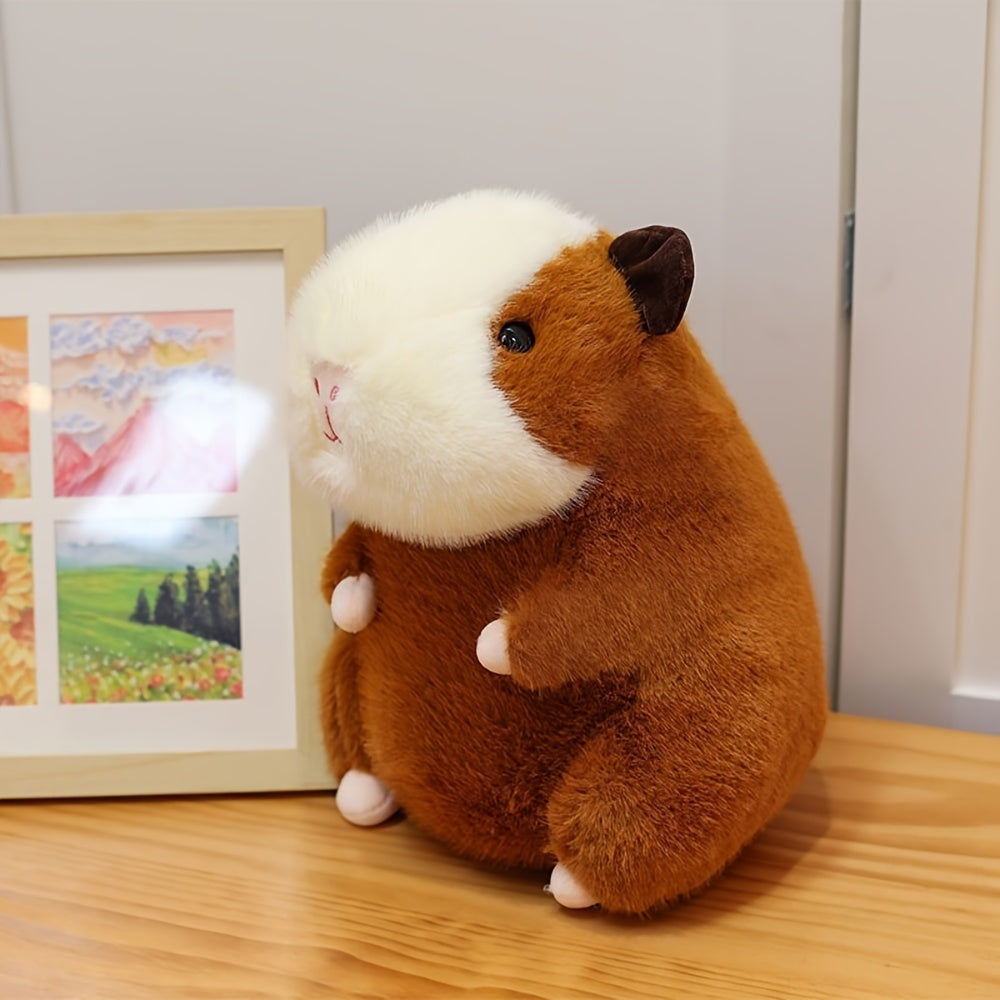Dutch Pig Plush Doll Soft Brown Farm Animal Stuffed Cuddly Birthday Gift