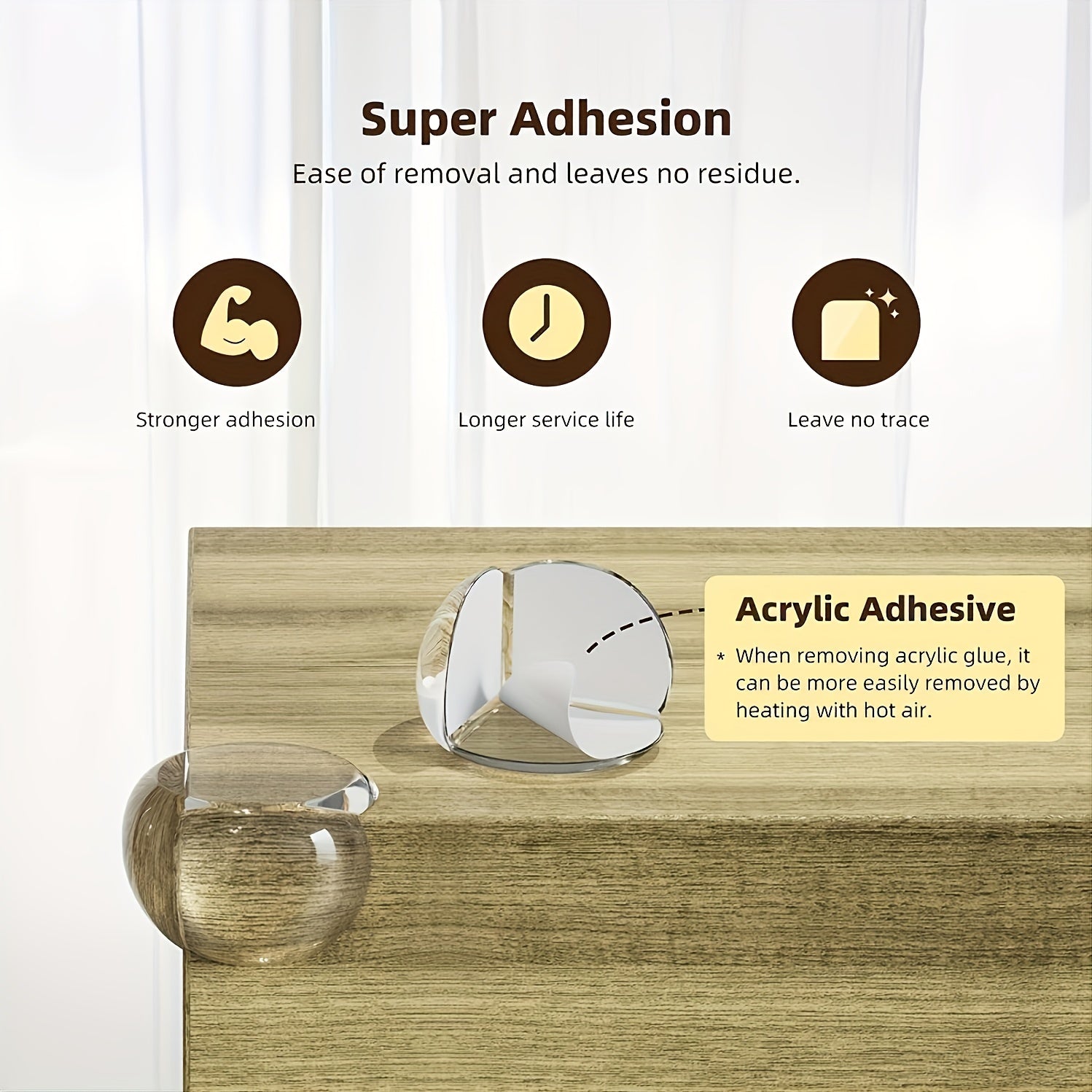 Silicone Corner Cover for Baby Safety - Transparent Edge Protectors