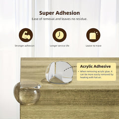 Silicone Corner Cover for Baby Safety - Transparent Edge Protectors