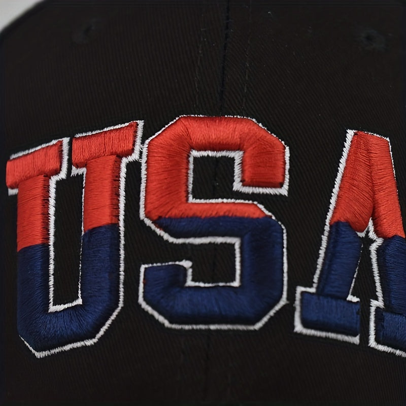 American Flag Baseball Cap Embroidered Hat for Men Women