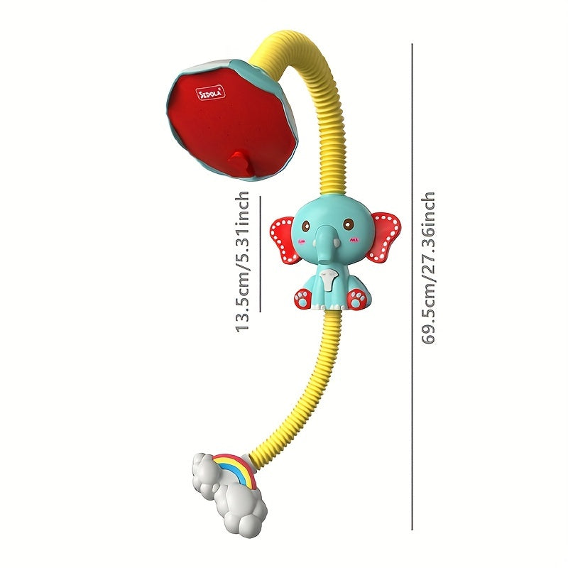 Baby Elephant Bath Toy for Indoor Water Play