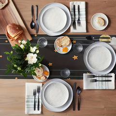 Space Theme Rocket Planet Table Runner 33x182 cm