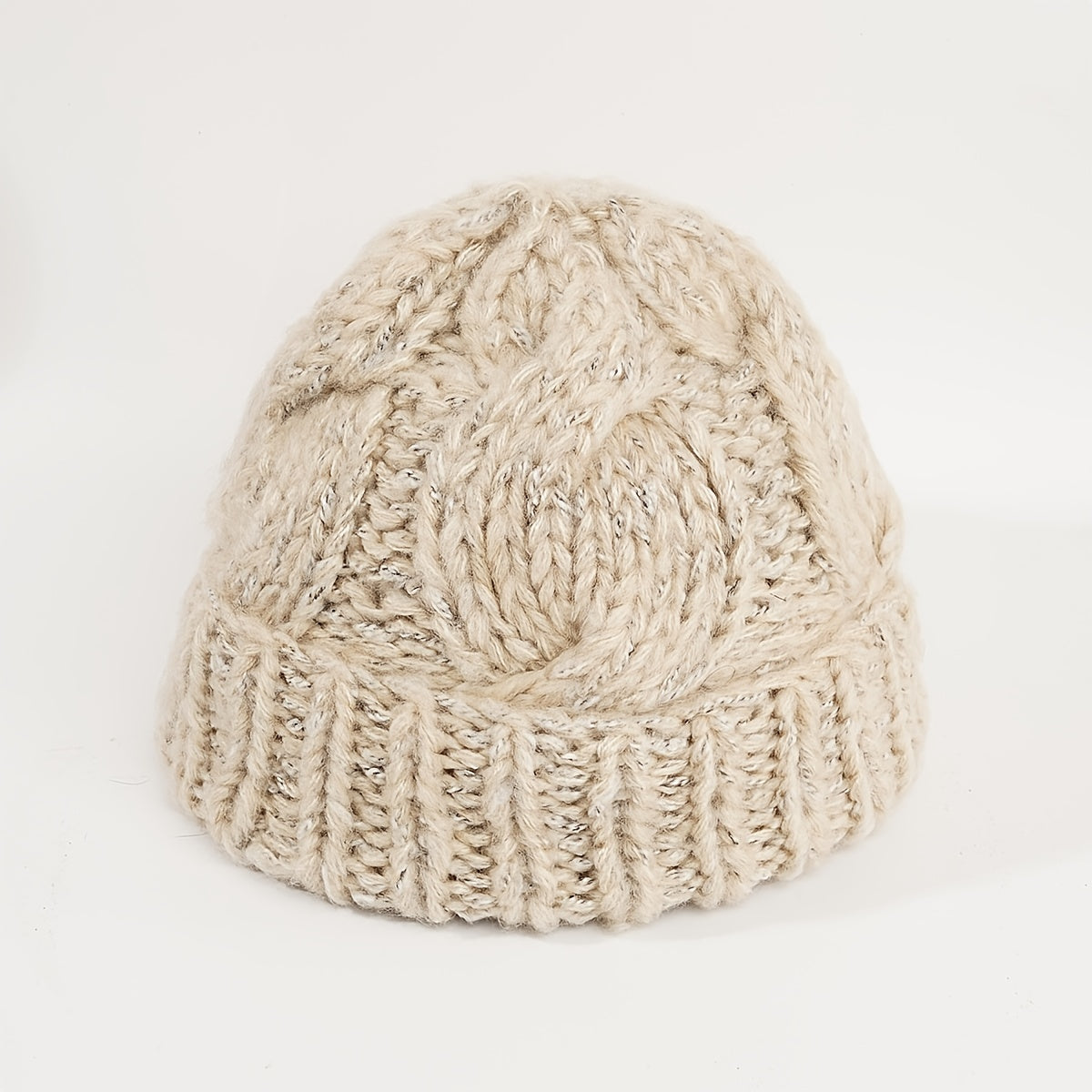 Winter Soft Knit Beanie Hat Warm Skull Cap For Women