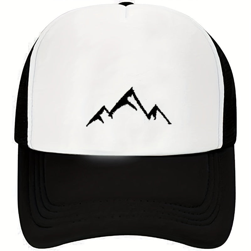 Mountain Dad Hat Soft Cotton Mesh Baseball Cap
