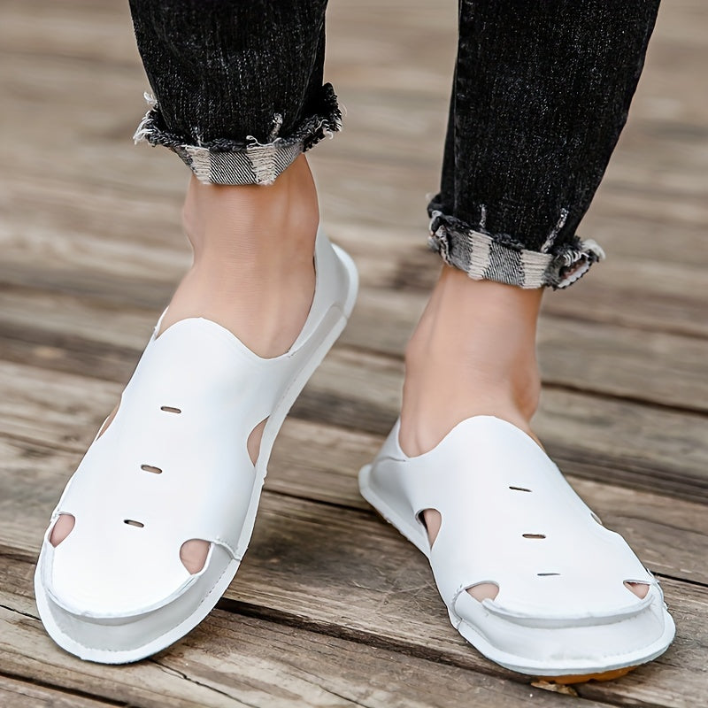 Men's Slip On Breathable Sandals Wear resistant Non Slip Water Shoes
