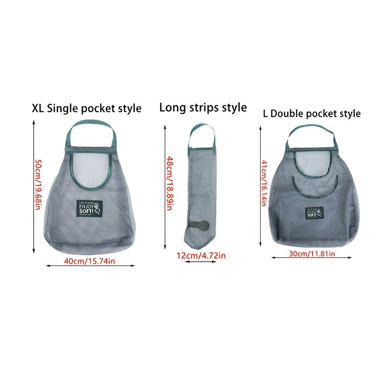 Vegetable Storage Net Hanging Sundry Bag - Wall Hanging Breathable Storage