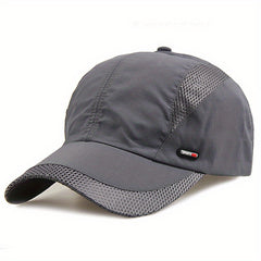 Mesh Sun Hat Quick Drying Baseball Cap for Men