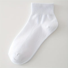 6 Pairs Women's Low Cut Ankle Socks Casual & Comfy Short Socks