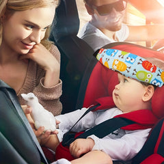 2pcs Infant Safety Seat Head Fixed Sleepy Belt Sleeping Artifact