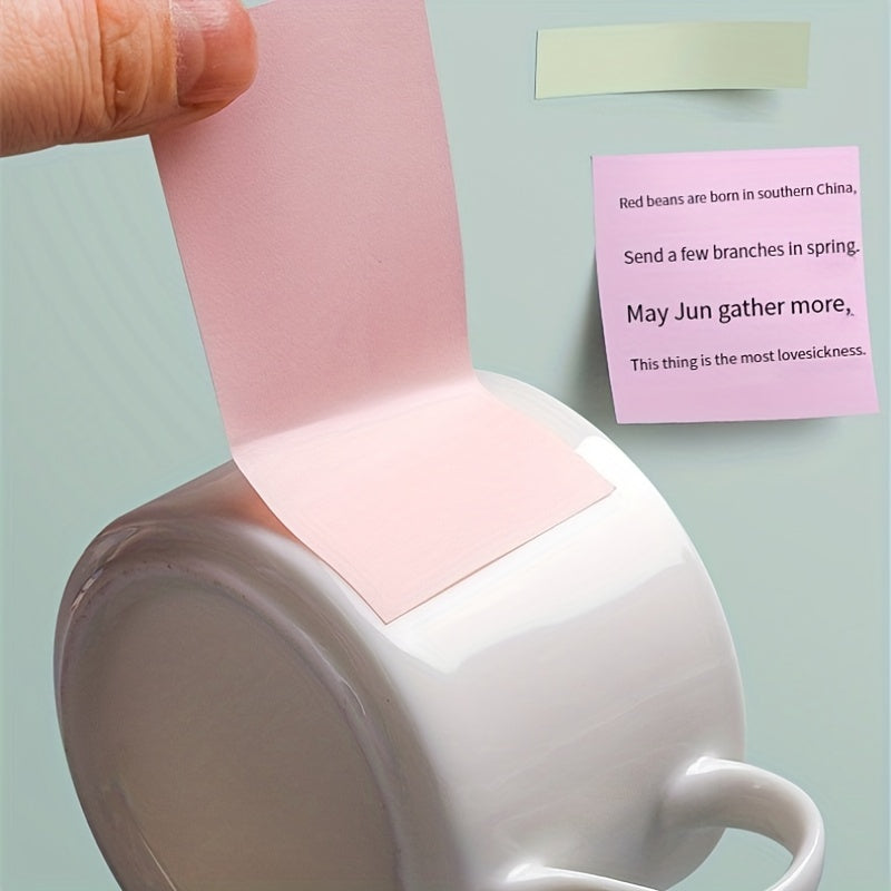 Sticky Notes for Students - Strong Adhesion, Solid/Colorful Colors