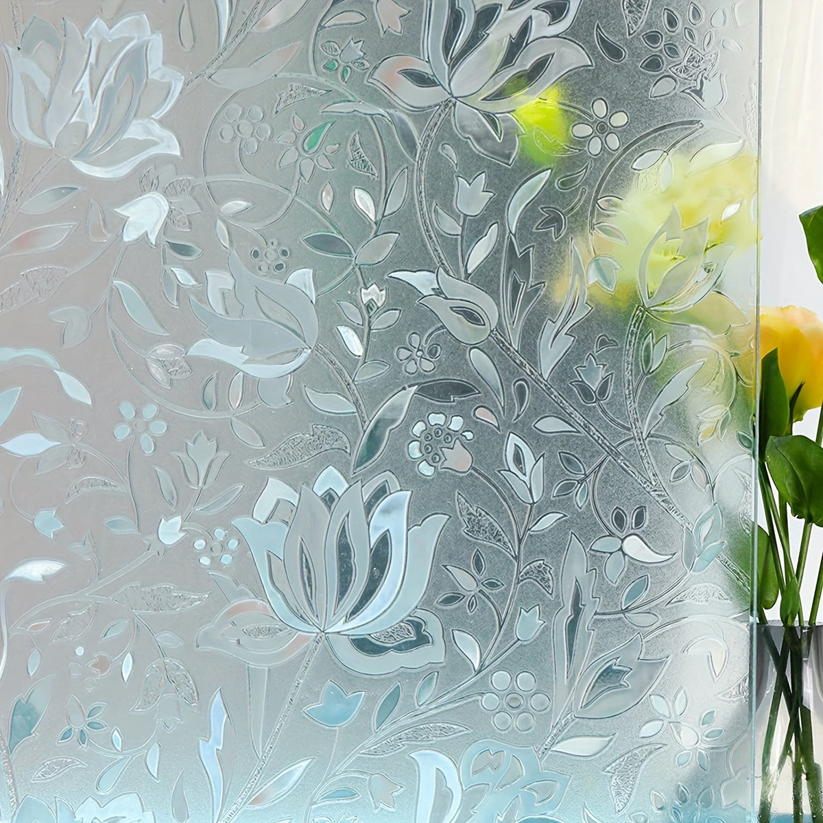 Tulip Glass Window Sticker Privacy Film Frosted Vinyl Covering