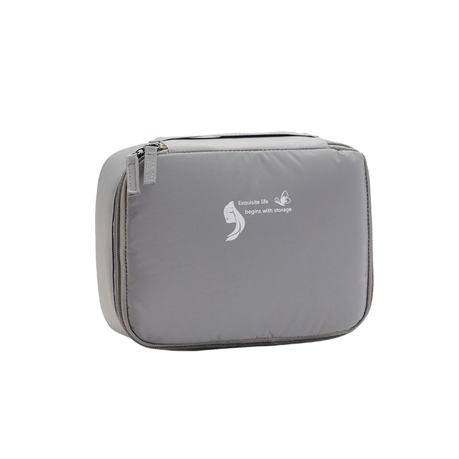 Detail Cosmetic Bag Waterproof Makeup Bag Portable Travel Toiletry Storage Bag